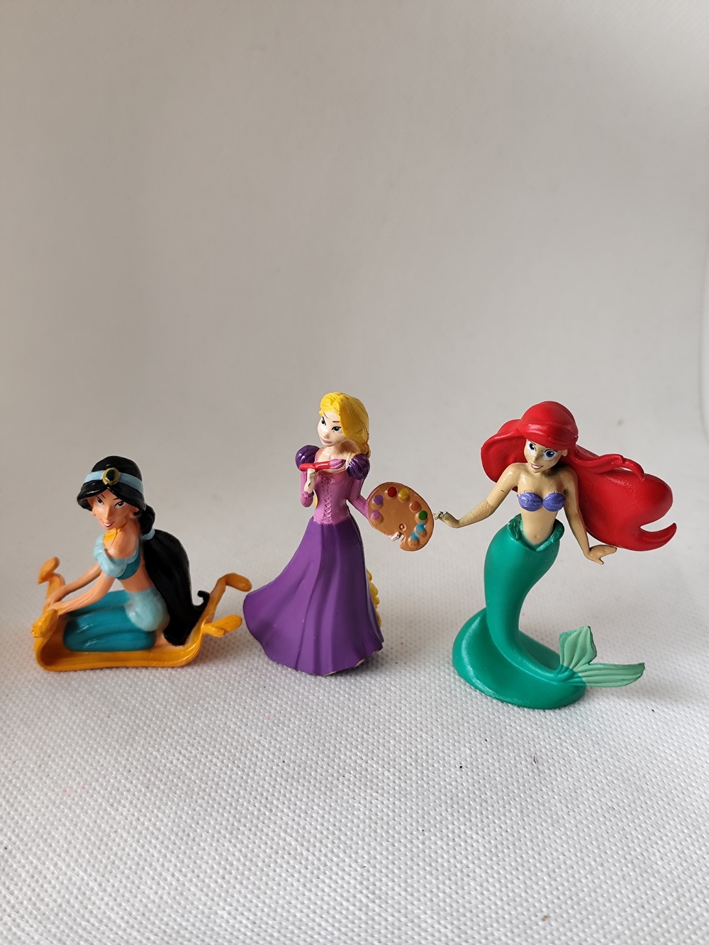 3/$20💗Disney Princess Mini Figurines – Jasmine, Rapunzel & Ariel